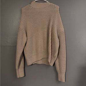 XL Womens Knit Crewneck Sweater